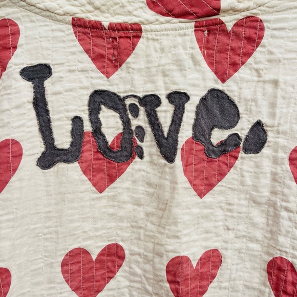 SOLD ‼️ NWT COTTON  MAGNOLIA  PEARL OVERSIZED QUILTED FRANCIS PULLOVER SHIRT - Picture 6 of 7